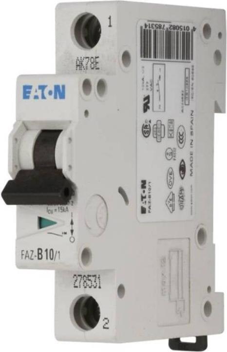 Immagine prodotto Eaton MCB, 4A, tipo C, 1Polo, 10kA (DC)