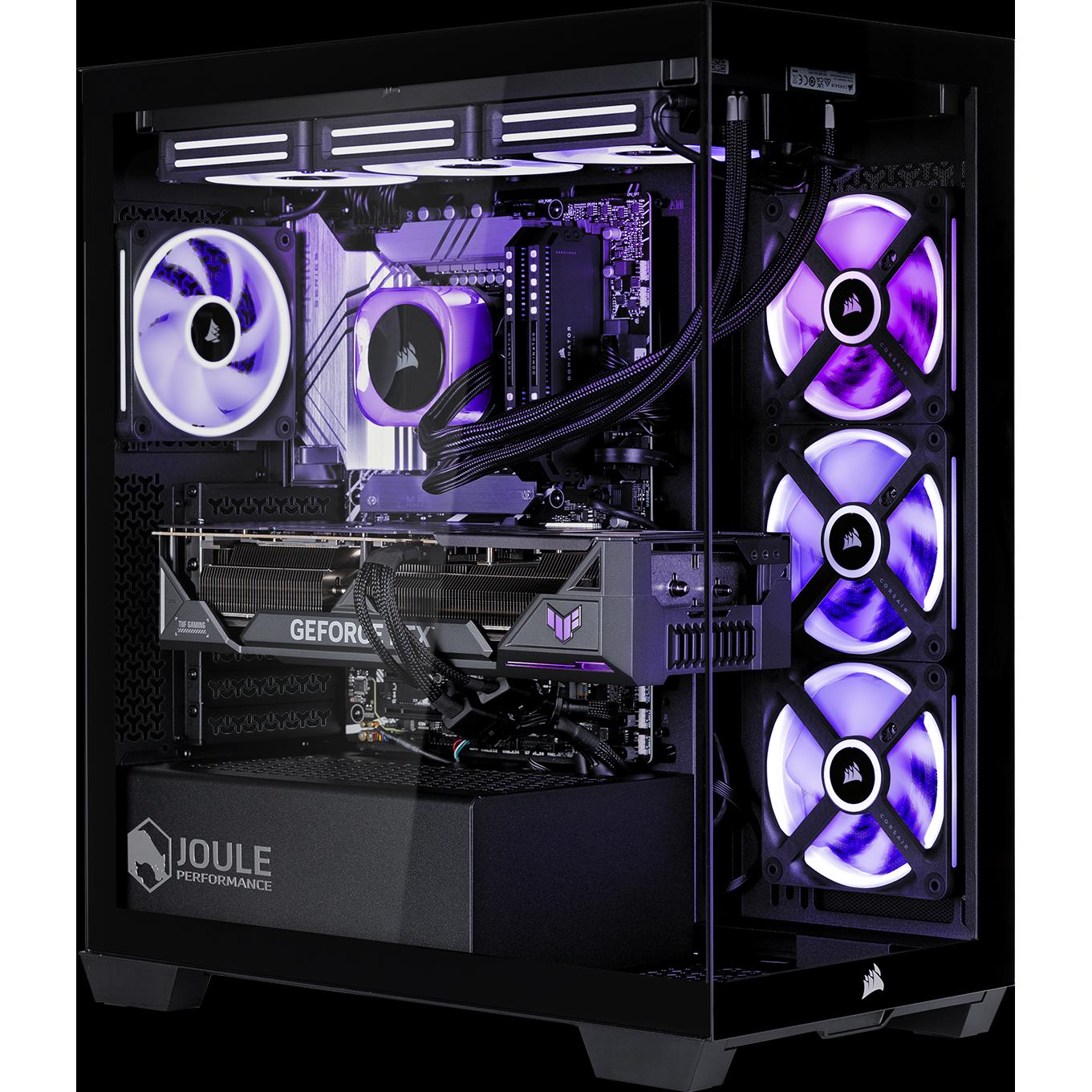 Joule Performance High End Gaming PC RTX5070 R7X3D 32GB 2TB L1135032 (AMD Ryzen 7 9800X3D, 32 GB, GeForce RTX 5070), PC
