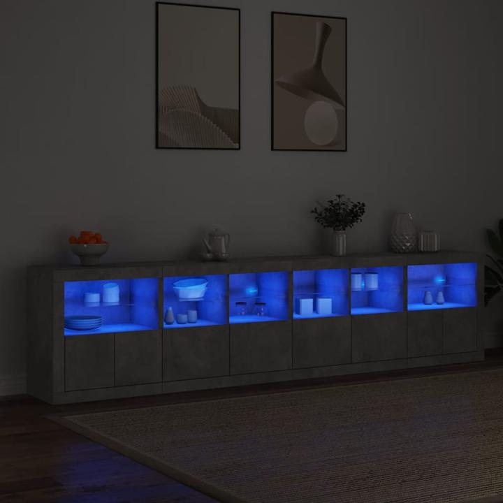 Immagine prodotto VidaXL Credenza con luci LED (283 x 37 x 67 cm)