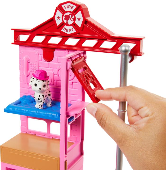 Produktbild Barbie Feuerwehr Spielset