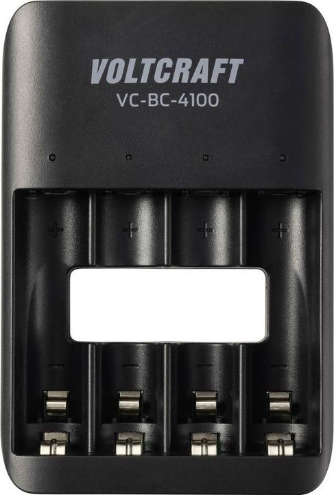 Produktbild Voltcraft VC-BC-4100 Rundzellen-Ladegerät NiMH, NiZn, LiIon Mignon (AA), Micro ( (AA, AAA)