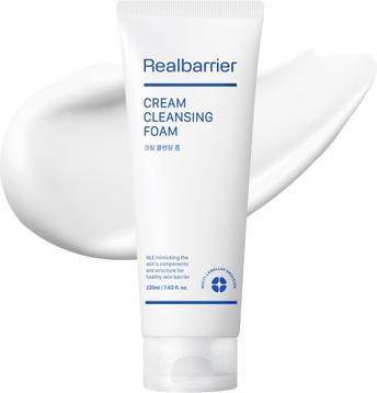 Image du produit Realbarrier Real Barrier Cream Cleansing Foam Tube Gentle Sulfate-Free Amino Acid (Mousse nettoyante, 220 ml)