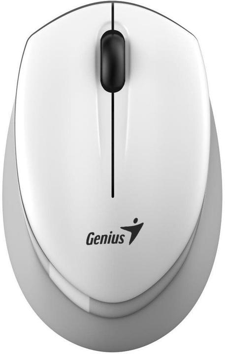 Produktbild Genius NX-7009 Kabellose optische Maus weiss grau / 1200 dpi / kabellos / BlueEye-Sensor (Kabellos)
