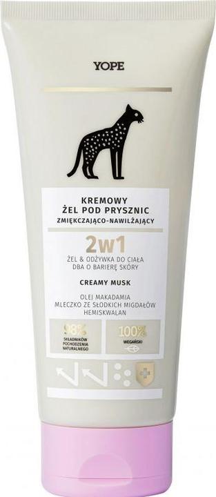 Yope Creamy Musk Softening And Moisturising Shower Gel 200Ml (200 ml)