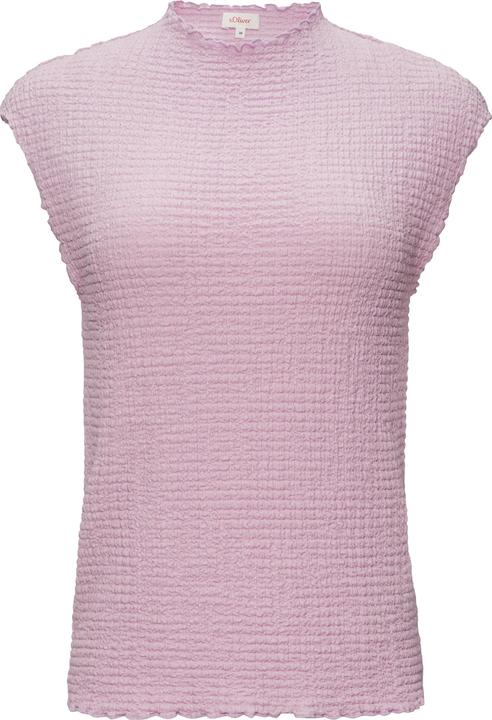 S.Oliver T-Shirt T-Shirt in Crêpe-Optik (48)