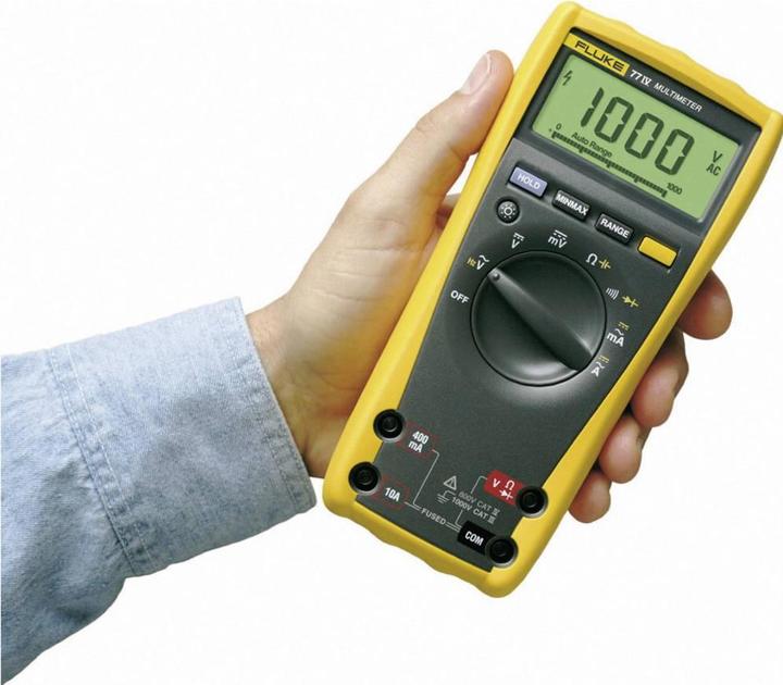 Actual product image Fluke Hand Multimeter digital 77-4/E (CAT III 1000V, CAT IV 600V)