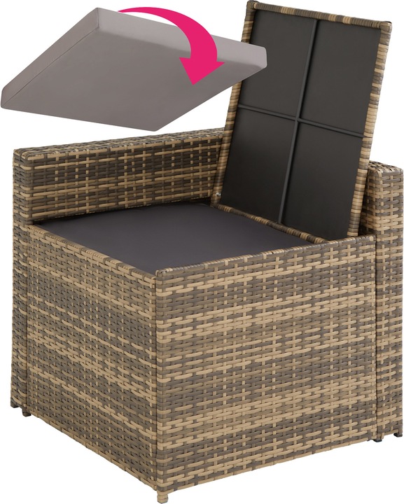 Image du produit tectake Rotin Lounge Verona
