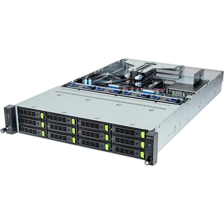 Gigabyte R263-Z30-ABH1 Rack Server 2U Single Sockel SP5, Server Barebone