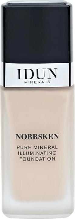 Actual product image IDUN Minerals Liquid foundation Norrsken Jorunn (201 Jorunn)