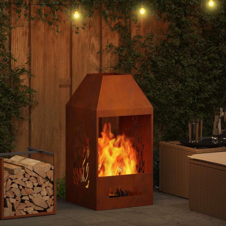 Image du produit vidaXL Holzfeuerstelle