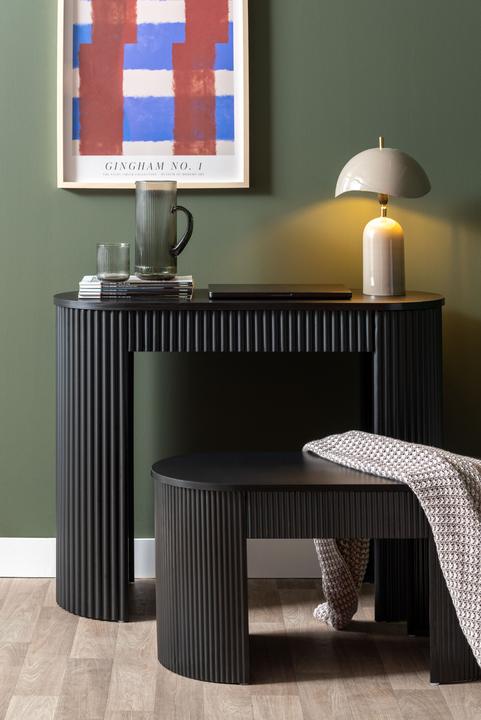 Actual product image Leitmotiv Tafellamp Querido - Donkergrijs - Ã˜25cm - Scandinavisch (E14)