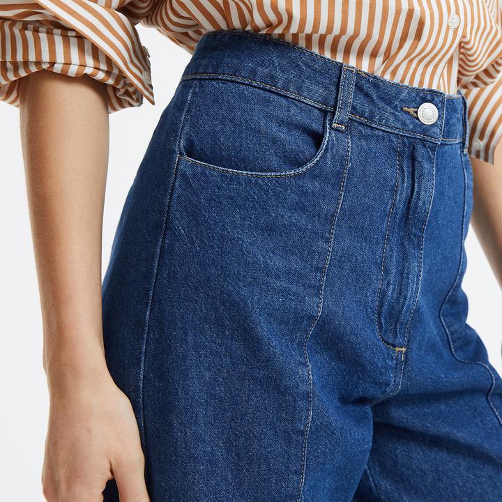 Actual product image La Redoute Collections Weite Jeans (30)