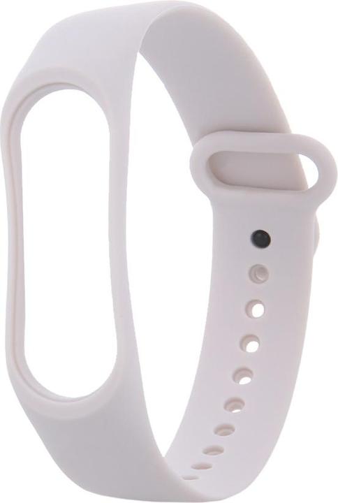 Produktbild OEM Silikonband für Xiaomi Mi Band 3 / 4 elfenbein (Silikon)