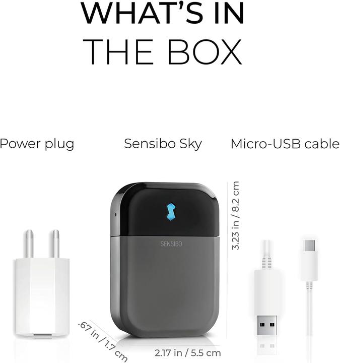 Image du produit Sensibo Télécommande pour le système de climatisation Sky