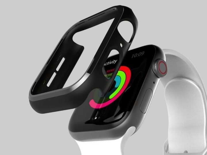 Actual product image Screenguard Apple Watch 44mm Hardcase Frame Protector Protective Cover