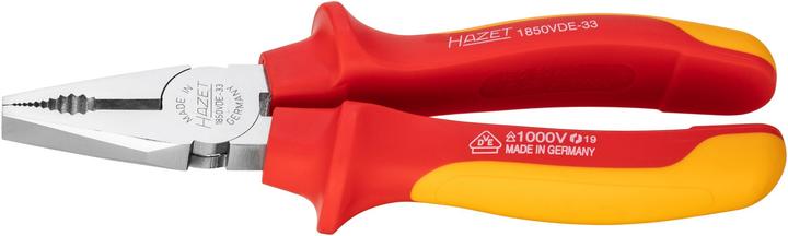 Image du produit HAZET Pince universelle ∙ avec isolation de protection 1850VDE-33 (180 mm)