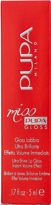 Image du produit Pupa Milano Miss Pupa Gloss essentiel red (305 Rouge essentiel)