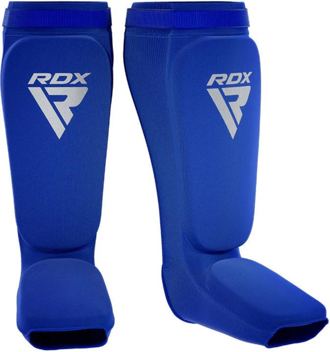 Actual product image Rdx Hosiery Shin Instep Foam Blue/White-Xl (XL)