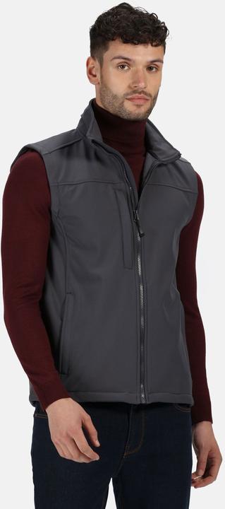 Actual product image Regatta Mens Flux softshell gilet water-repellent windproof (S)