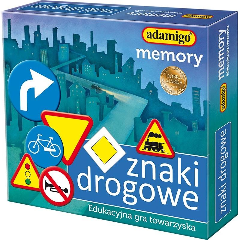 Adamigo game Memory Road Signs (Englisch)
