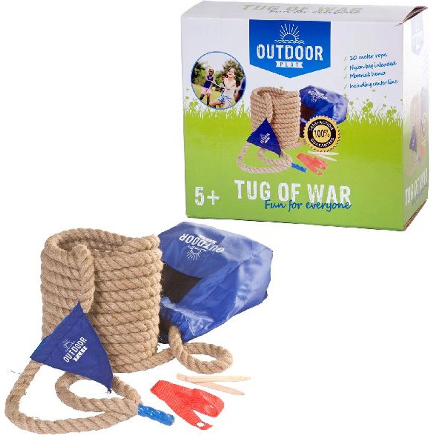 Outdoor play Tauziehen im Freien