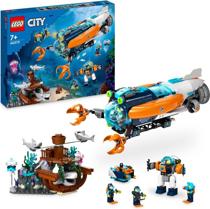 Produktbild LEGO Forscher-U-Boot (60379, LEGO City)