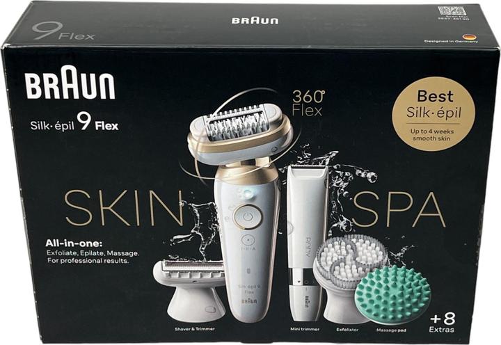 Actual product image Braun 9-481 3D Silk-épil epilator