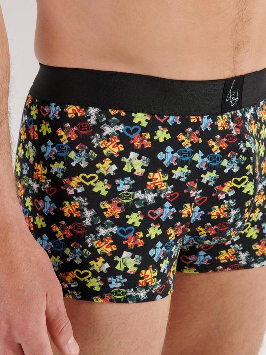 Image du produit HOM Retro Pants Puzzled Love Boxer (M, Une unité par pack)
