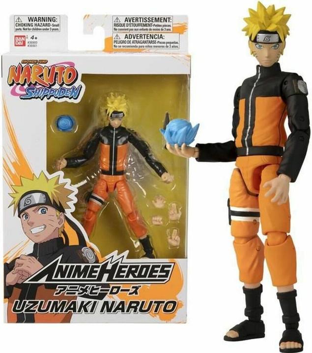 Actual product image Bandai Naruto Uzumaki