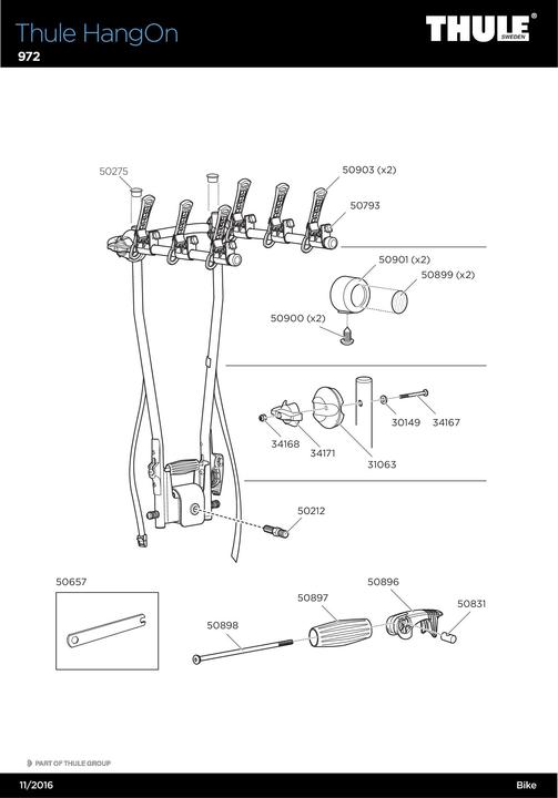 Immagine prodotto Thule HangOn 3bike Tilt