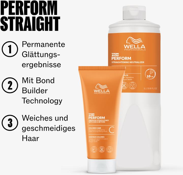 Produktbild Wella Pro+ PERFORM Straightening Neutralizer (Haarcreme, 1000 ml)