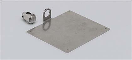Actual product image IFM Mounting set backlight 100x100mm clamp cylinder mounting
