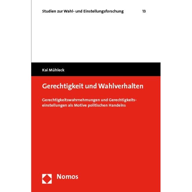 Gerechtigkeit und Wahlverhalten, Fachbücher