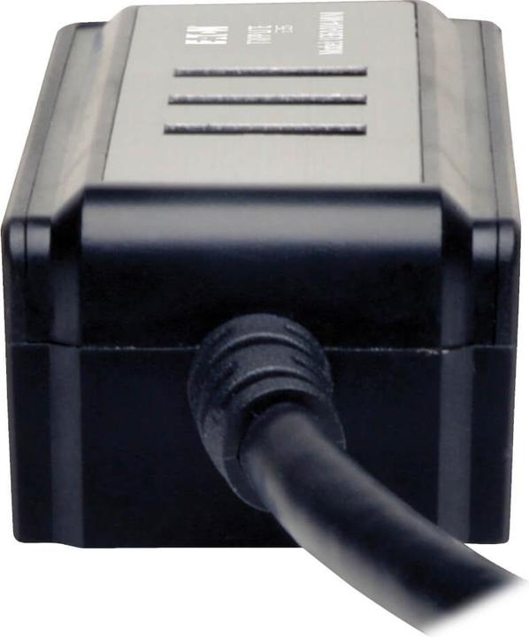 Actual product image Eaton Tripp Lite Series Portable 4-Port USB 3.0 SuperSpeed Mini Hub with Built In Cable (USB-C, 4 Ports)