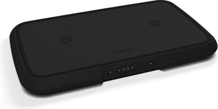 Zens Doppia banca di potenza senza fili (9000 mAh, 5 W)