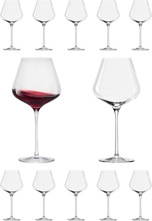 Stölzle Burgundy glasses Quatrophil (71 cl, 12 Glasses, Red wine glasses)