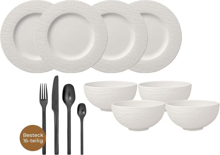 Actual product image Villeroy & Boch Table Service with Cutlery Manufacture Rock