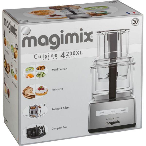 Productafbeelding Magimix 18471EA 4200 XL Keukenmachine, kunststof, chroom (950 W)