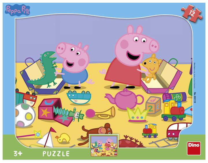 Immagine prodotto Dino Puzzle Peppa Pig: Forme 12 pezzi (12 pezzi)