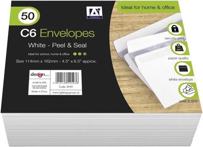 Image du produit Anker Stationery Enveloppes 50pcs (50 x)