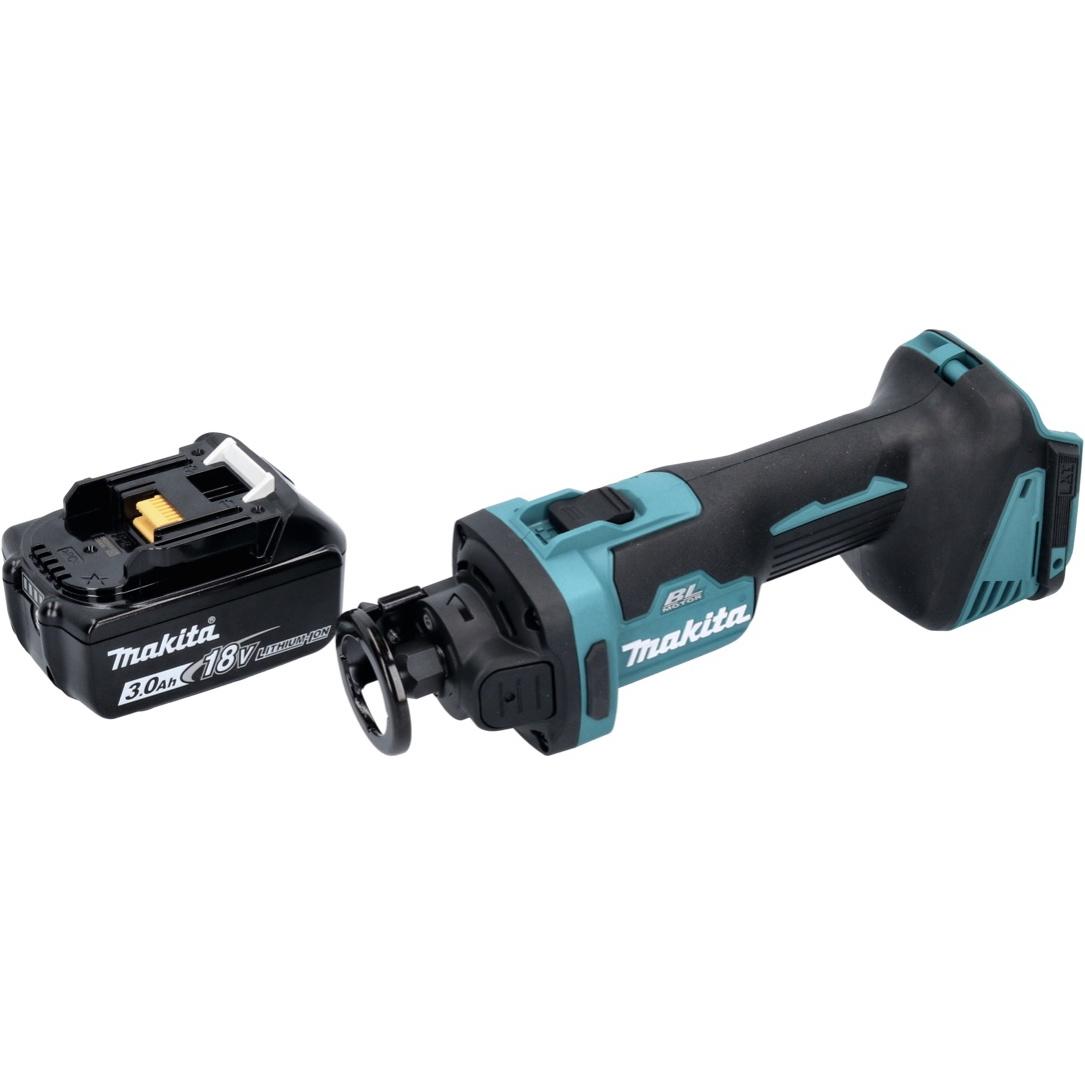 Thumbnail - Makita, Spezialsäge, DCO 181 F1 Akku Rotationsschneider 18 V 32000 U/min Brushless + 1x Akku 3.0 Ah - ohne Ladege