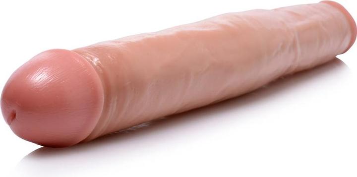 Produktbild SexFlesh Realistic Double Dildo - 17.5 inch - Flesh