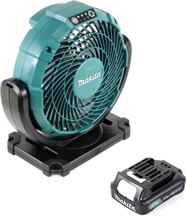 Actual product image Makita CF 100 DA1 10.8V battery fan + 1x 2.0Ah battery - without charger