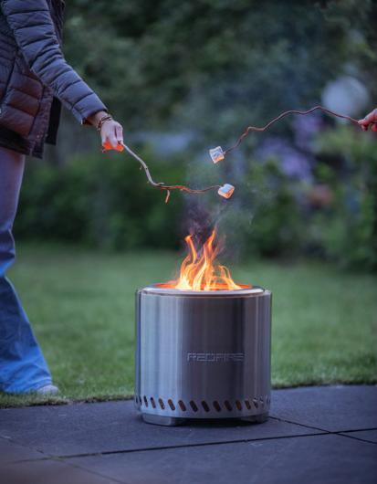 Immagine prodotto RedFire Feuerstelle Volcano Large Edelstahl (32 cm)