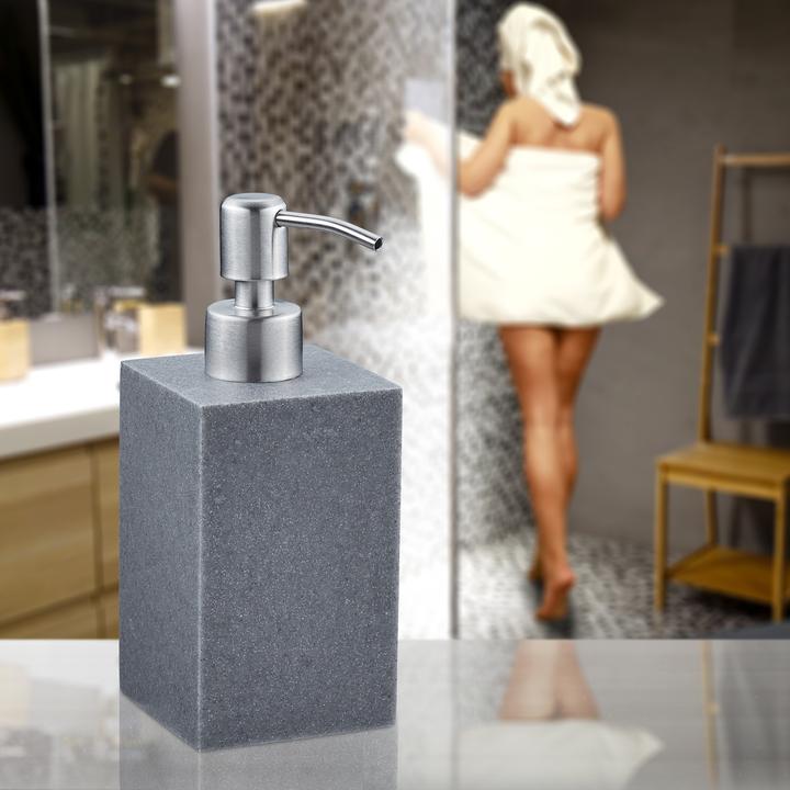Actual product image Relaxdays soap dispenser