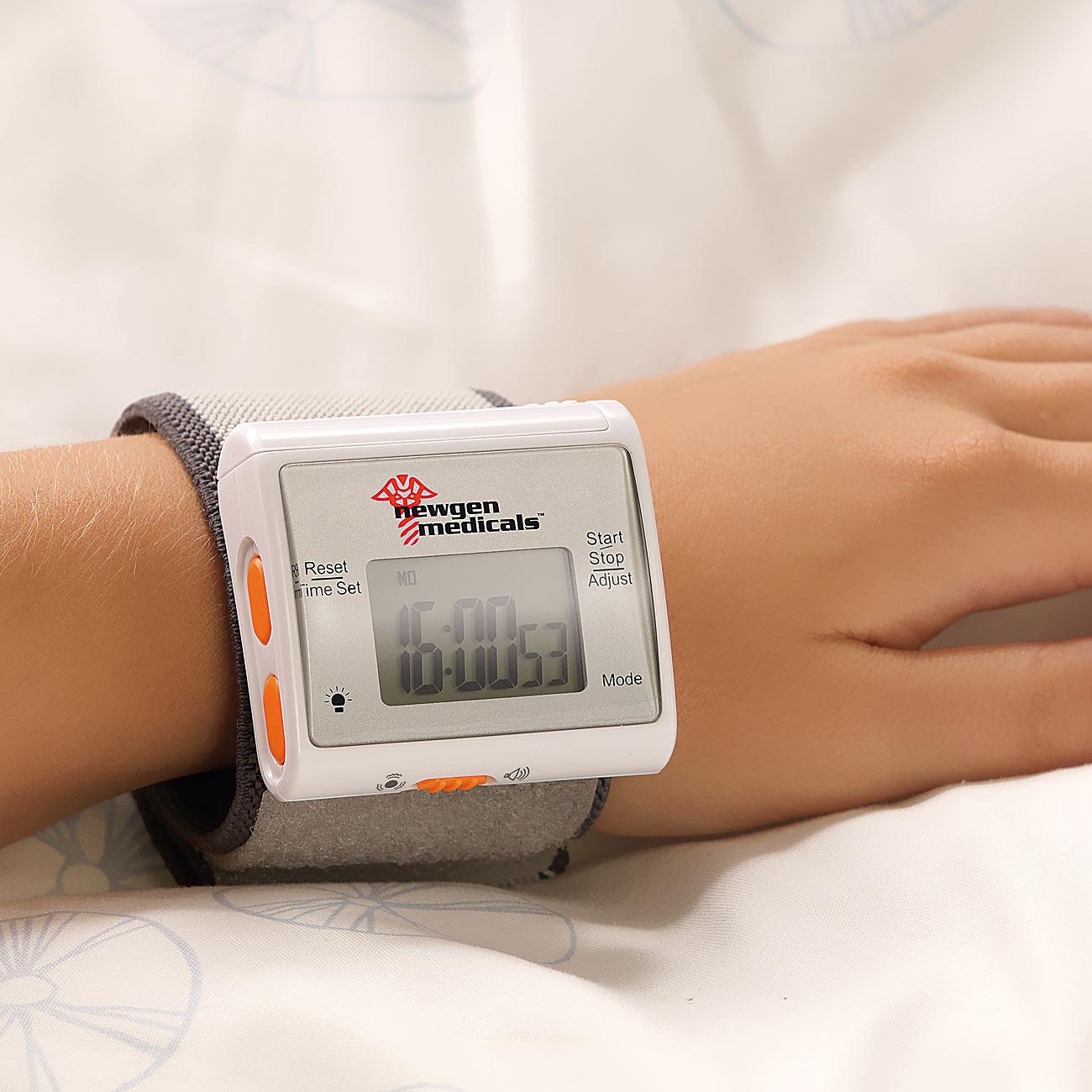 Newgen medicals Vibration alarm clock in wristwatch format