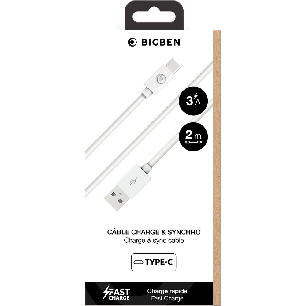 Thumbnail - Bigben Cblac2mrw (2 m, USB 3.2 Gen 1), USB Kabel
