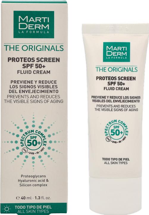 Actual product image Martiderm PROTEOS SCREEN SPF50 40 ML (SPF 50+, 40 ml)