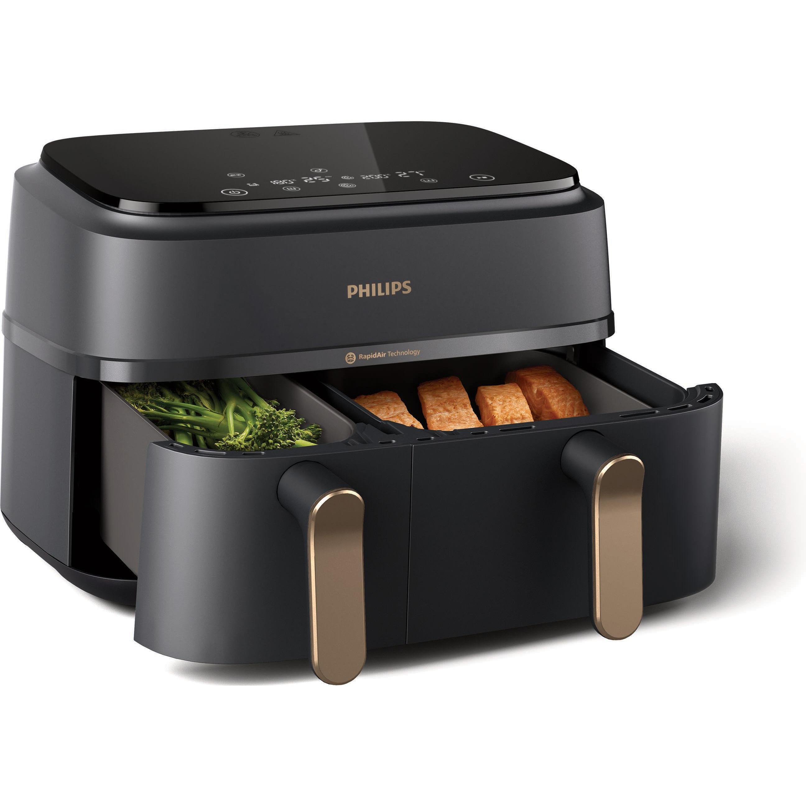 Philips air fryer basket defective button comparison