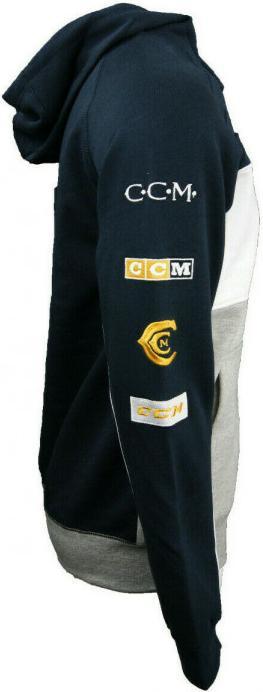 Produktbild CCM F6170 FULL ZIP HOODIE SR (Dunkelblau, M) (M)